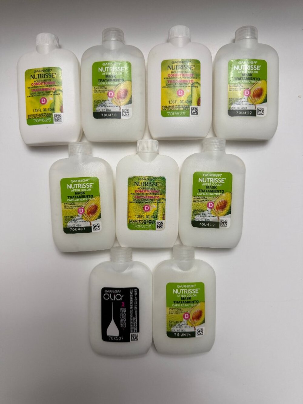 Lot of 9 Garnier After Color Conditioner Treatments – NEW